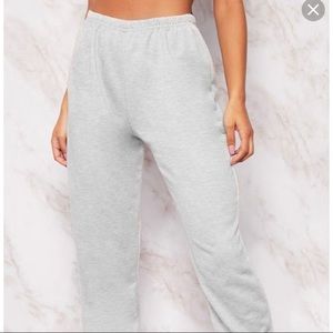 New With Tag Grey Basic Cuffed Hem Jogger